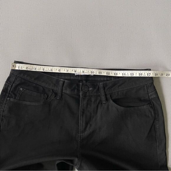 Lee Perfect Fit Black Straight Leg Denim Jeans Women’s Size 16 Short EUC - Picture 7 of 12